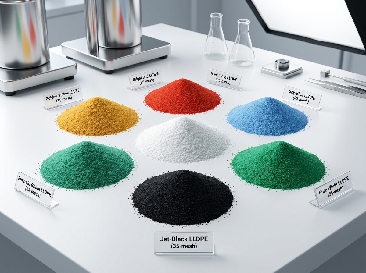35-Mesh Pulverised Rotomoulding Micro-Powder in Multiple Colors